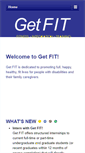 Mobile Screenshot of getfitnj.org